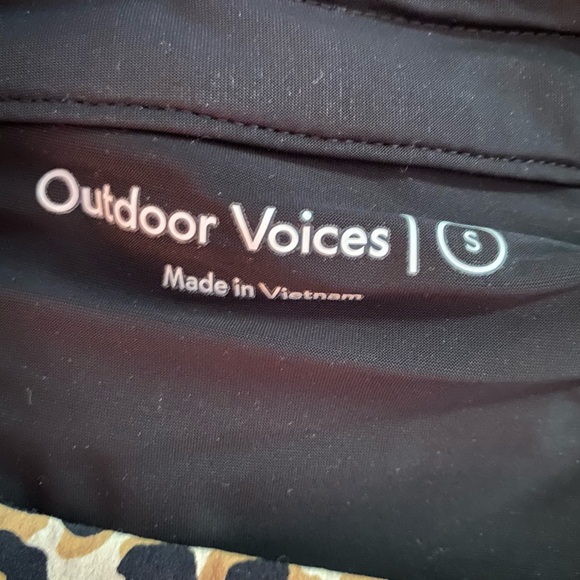 Outdoor Voices Exercise Skort leopard cheetah - Picture 2 of 4